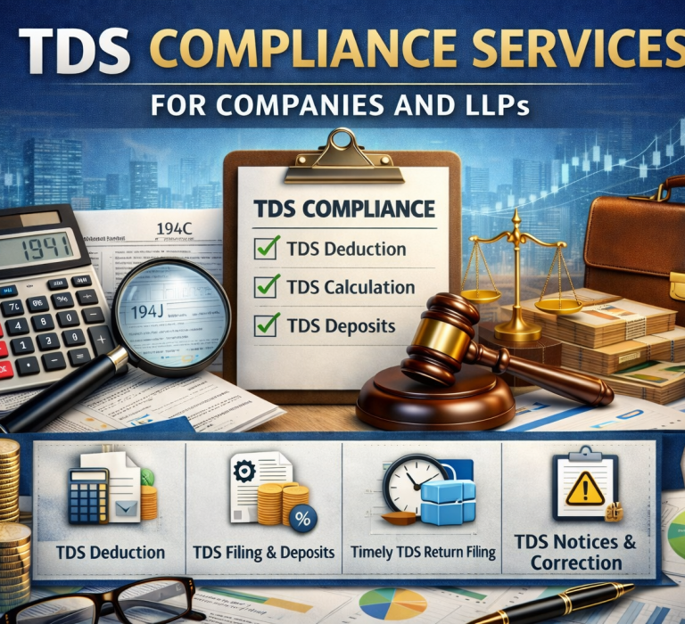 TDS compliance services for companies and LLPs