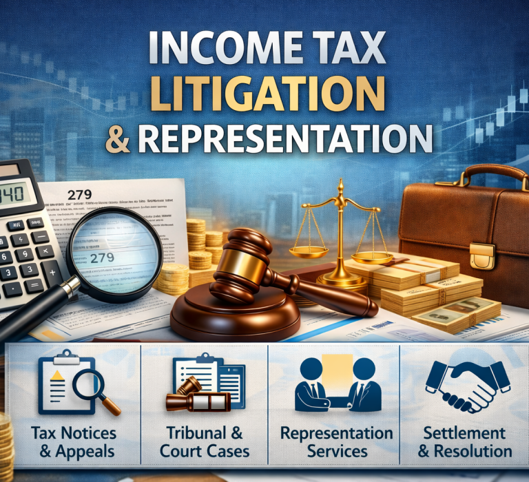 Income Tax litigation and Representation